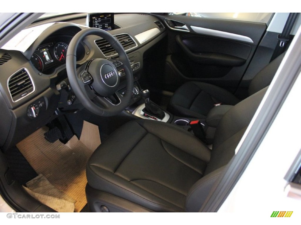 Black Interior 2015 Audi Q3 2.0 TFSI Premium Plus quattro Photo #96871686