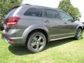 2015 Granite Crystal Metallic Dodge Journey Crossroad  photo #3