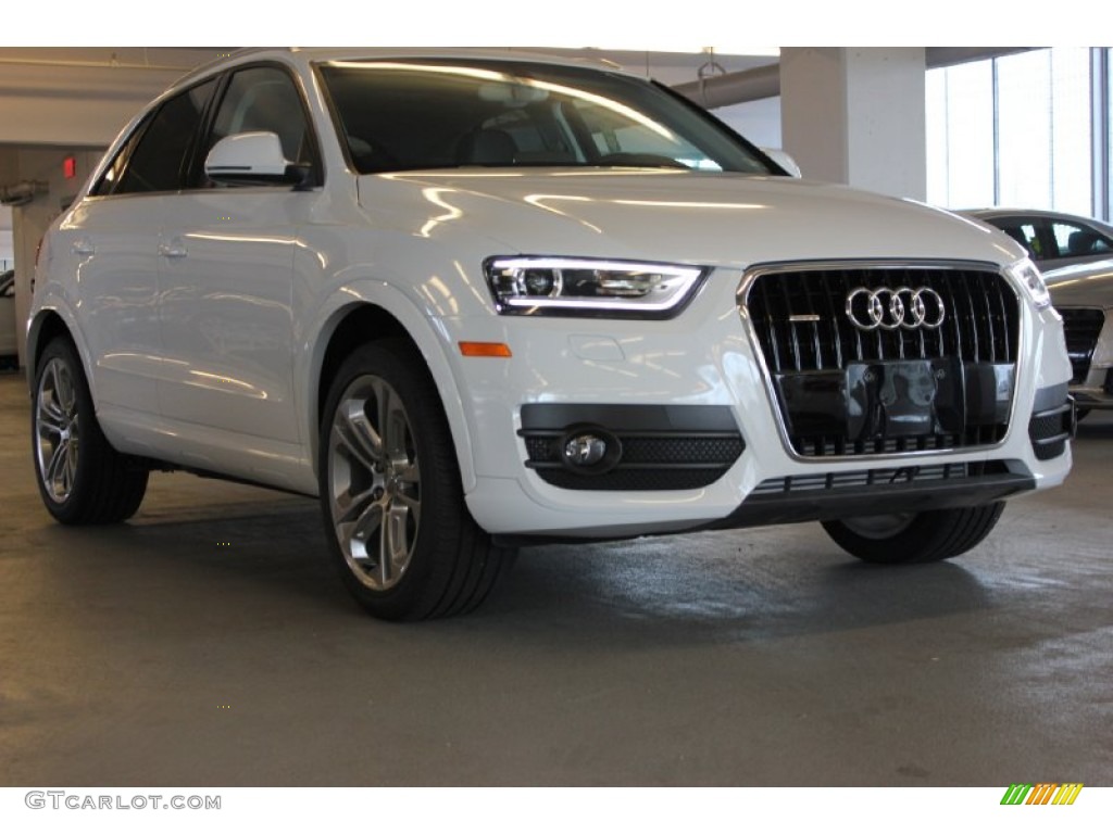 Glacier White Metallic 2015 Audi Q3 2.0 TFSI Premium Plus quattro Exterior Photo #96872161