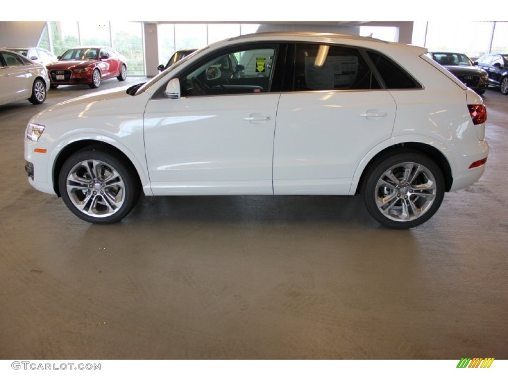 Glacier White Metallic 2015 Audi Q3 2.0 TFSI Premium Plus quattro Exterior Photo #96872258
