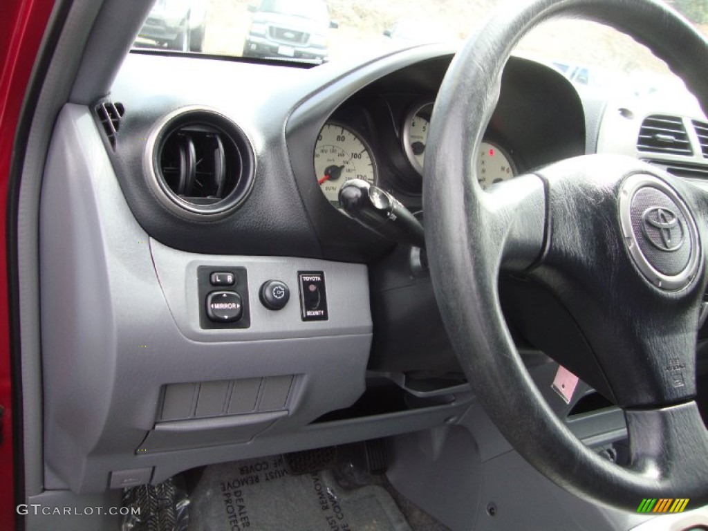 2002 RAV4  - Impulse Red / Gray photo #11