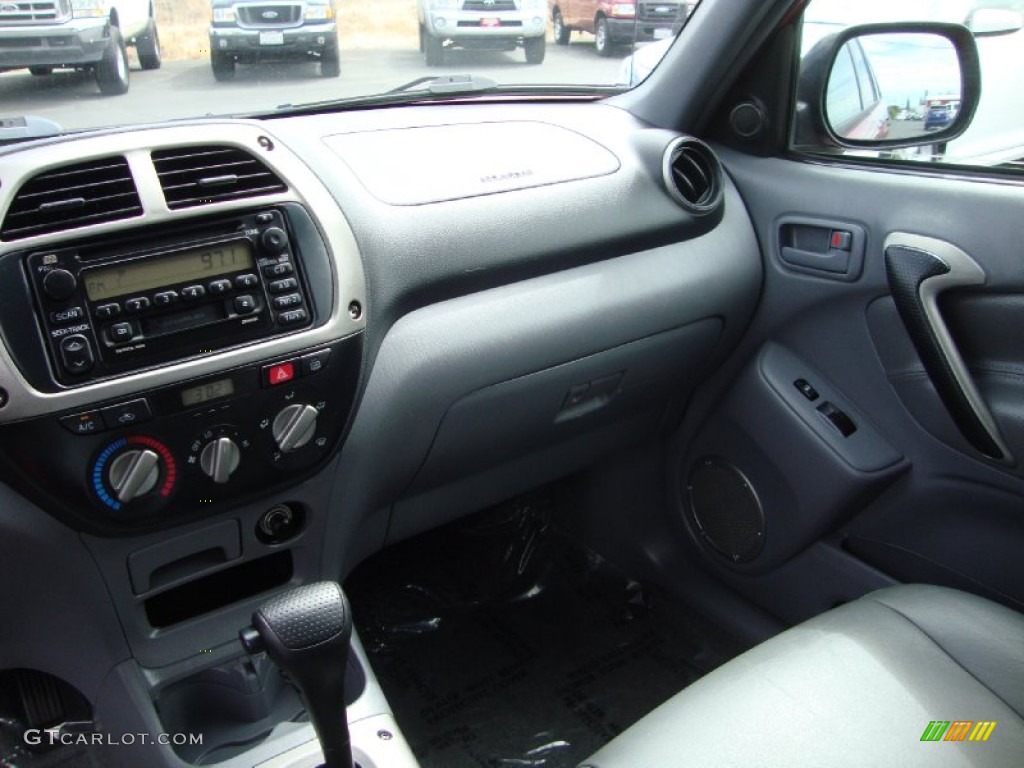 2002 RAV4  - Impulse Red / Gray photo #15