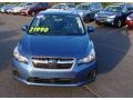 2014 Quartz Blue Pearl Subaru Impreza 2.0i Premium 5 Door  photo #2