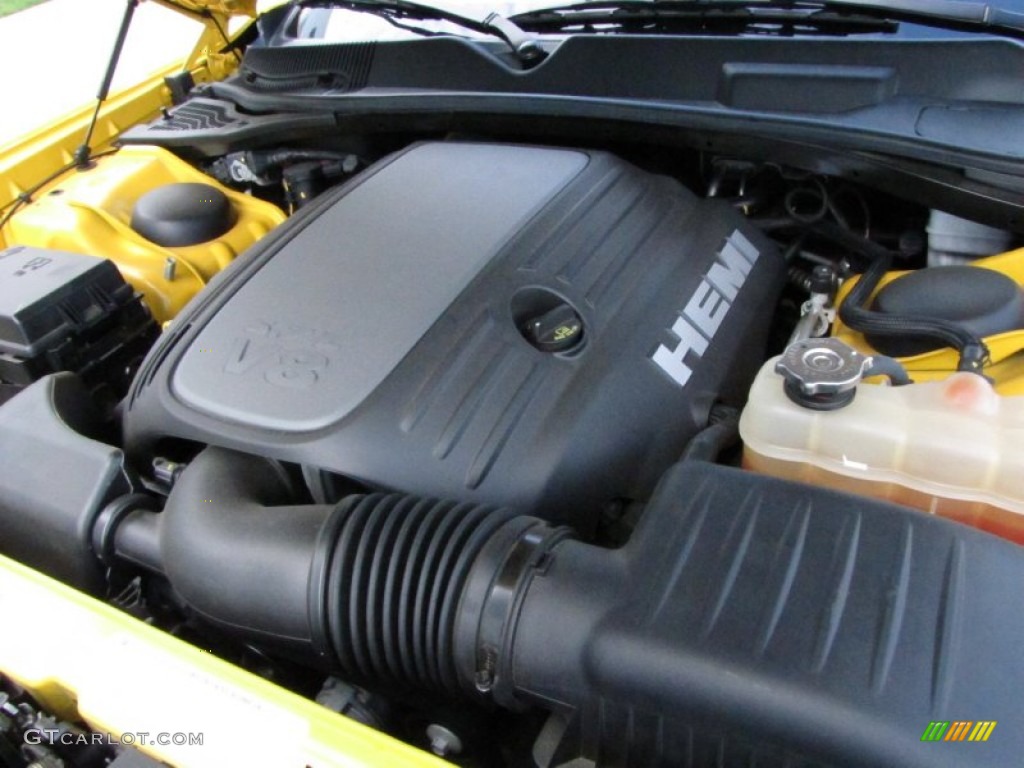 2012 Challenger R/T Classic - Stinger Yellow / Dark Slate Gray photo #32