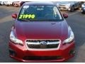 2014 Venetian Red Pearl Subaru Impreza 2.0i Premium 5 Door  photo #2