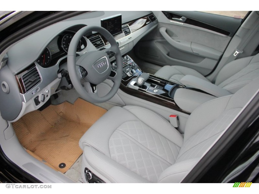 Titanium Gray Interior 2015 Audi A8 3.0T quattro Photo #96873884