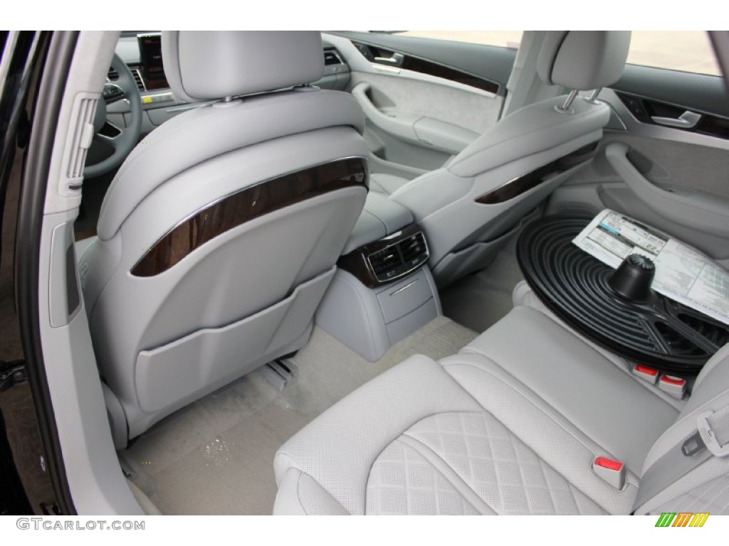 Titanium Gray Interior 2015 Audi A8 3.0T quattro Photo #96874316