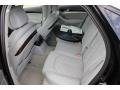 2015 Audi A8 Titanium Gray Interior Rear Seat Photo