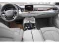 2015 Audi A8 Titanium Gray Interior Dashboard Photo