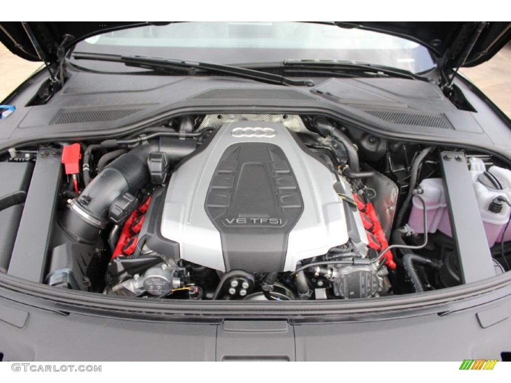 2015 Audi A8 3.0T quattro 3.0 Liter Supercharged FSI DOHC 24-Valve VVT V6 Engine Photo #96874436