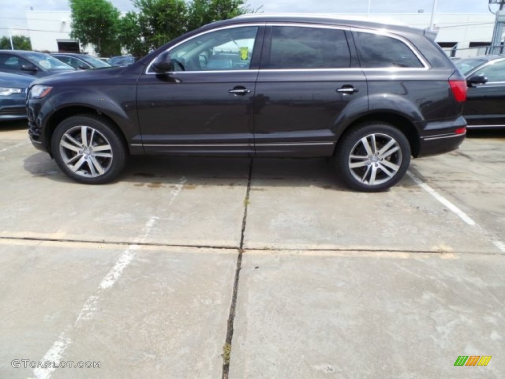 Lava Gray Metallic 2015 Audi Q7 3.0 TDI Premium Plus quattro Exterior Photo #96875468