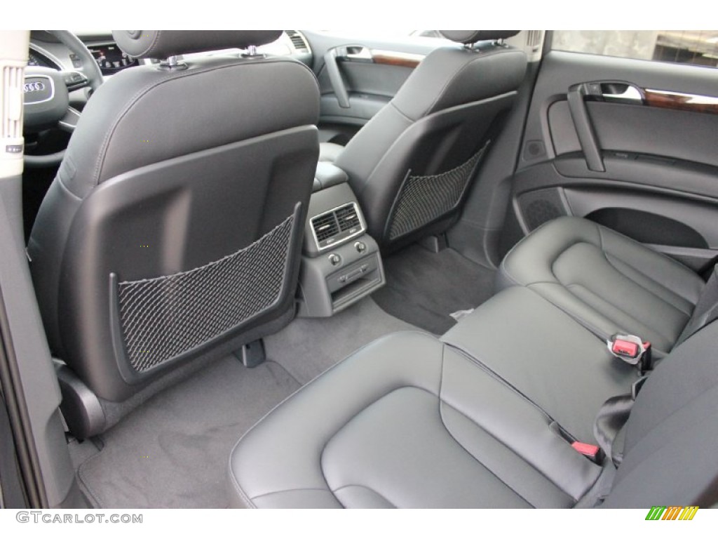 Black Interior 2015 Audi Q7 3.0 Premium quattro Photo #96875720