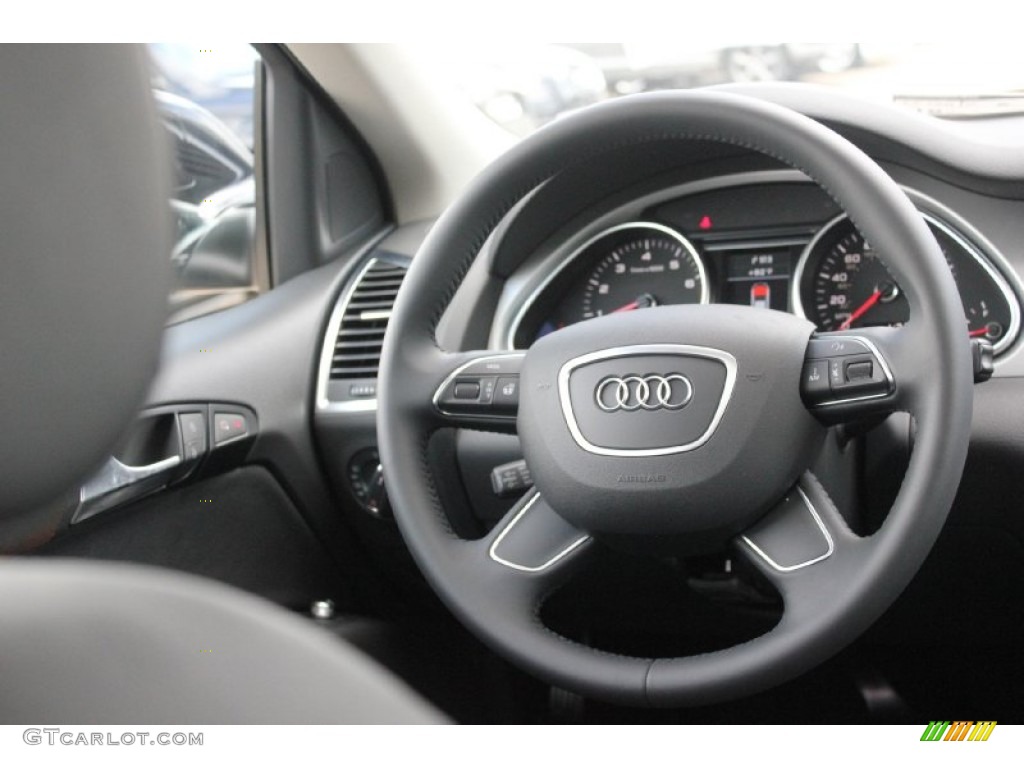 2015 Audi Q7 3.0 Premium quattro Steering Wheel Photos