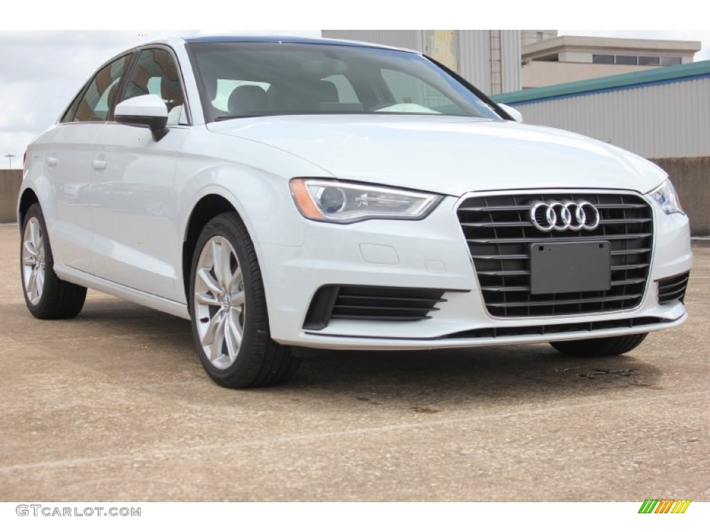 Glacier White Metallic 2015 Audi A3 2.0 TDI Premium Exterior Photo #96876539