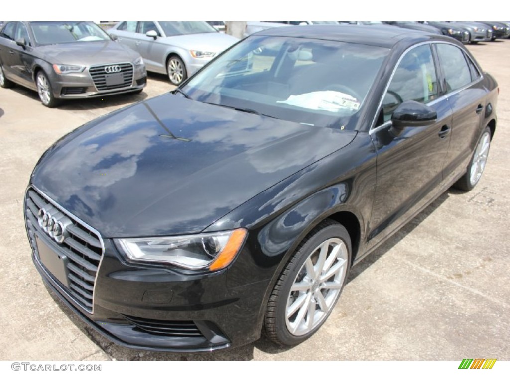 Mythos Black Metallic 2015 Audi A3 1.8 Premium Exterior Photo #96876908