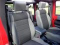 2007 Flame Red Jeep Wrangler Unlimited X  photo #4