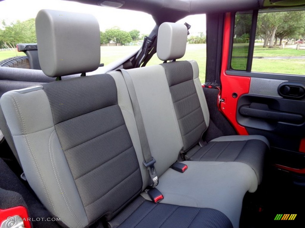 Dark Slate Gray/Medium Slate Gray Interior 2007 Jeep Wrangler Unlimited X Photo #96877508