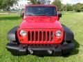 2007 Flame Red Jeep Wrangler Unlimited X  photo #45