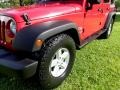 2007 Flame Red Jeep Wrangler Unlimited X  photo #54