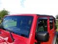 2007 Flame Red Jeep Wrangler Unlimited X  photo #62