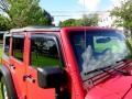 2007 Flame Red Jeep Wrangler Unlimited X  photo #64