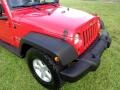 2007 Flame Red Jeep Wrangler Unlimited X  photo #69