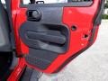 2007 Flame Red Jeep Wrangler Unlimited X  photo #70