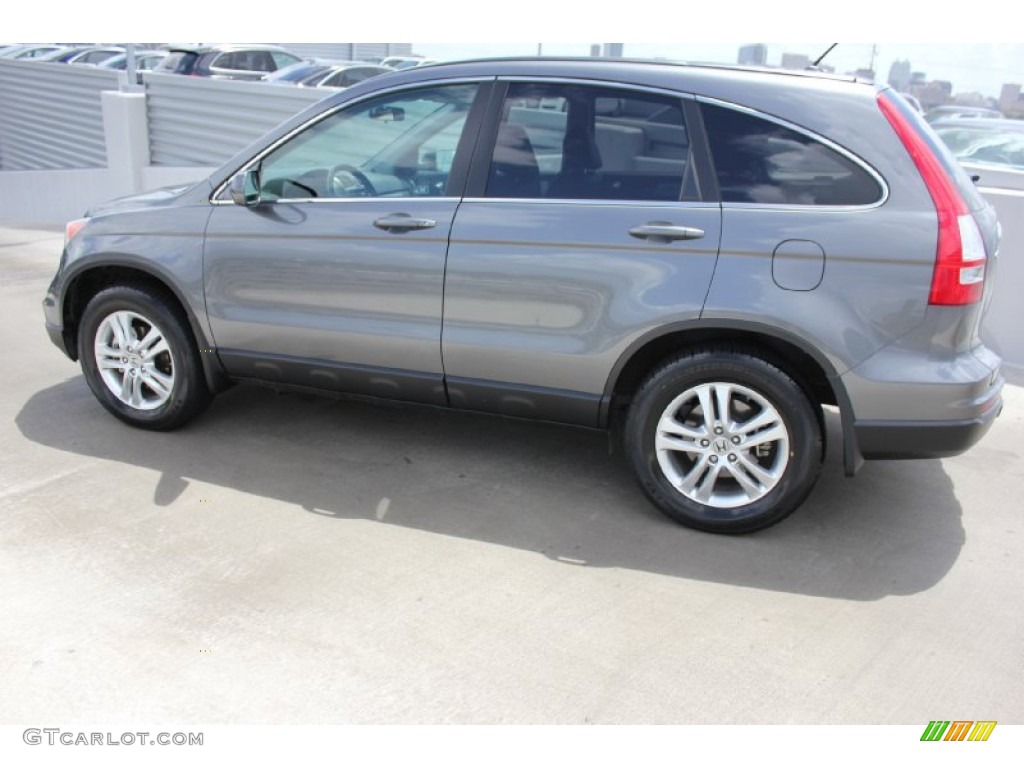 2010 CR-V EX-L - Polished Metal Metallic / Gray photo #6