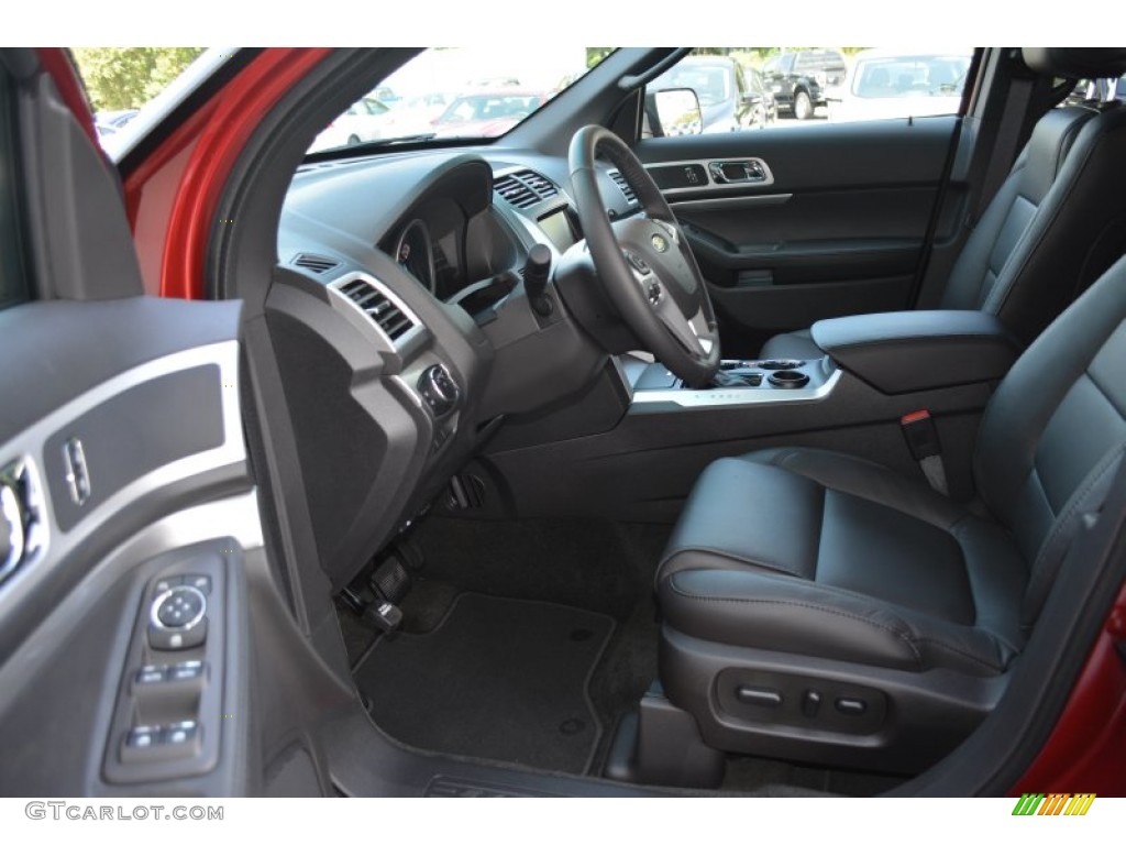 2015 Explorer XLT - Ruby Red / Charcoal Black photo #6