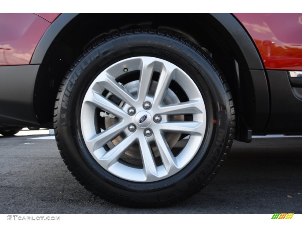 2015 Explorer XLT - Ruby Red / Charcoal Black photo #11