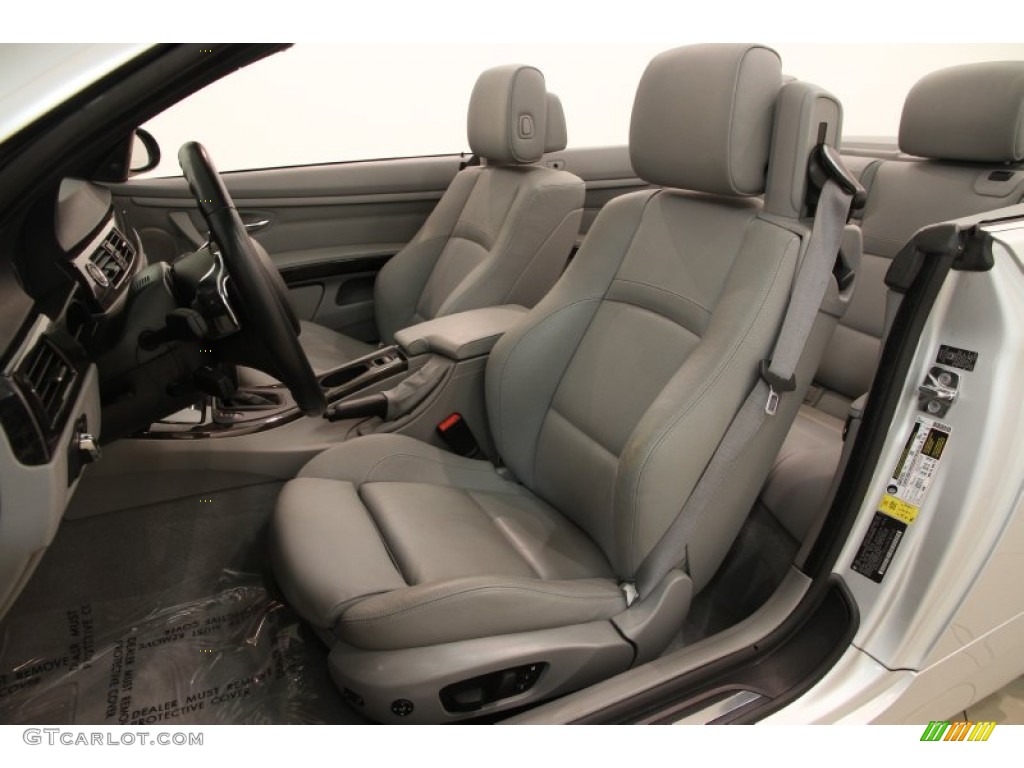 2009 3 Series 335i Convertible - Titanium Silver Metallic / Grey Dakota Leather photo #8