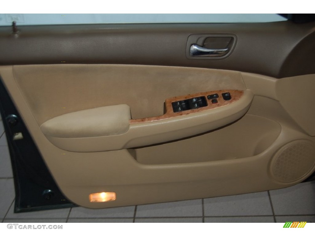 2004 Accord EX Sedan - Deep Green Pearl / Ivory photo #12
