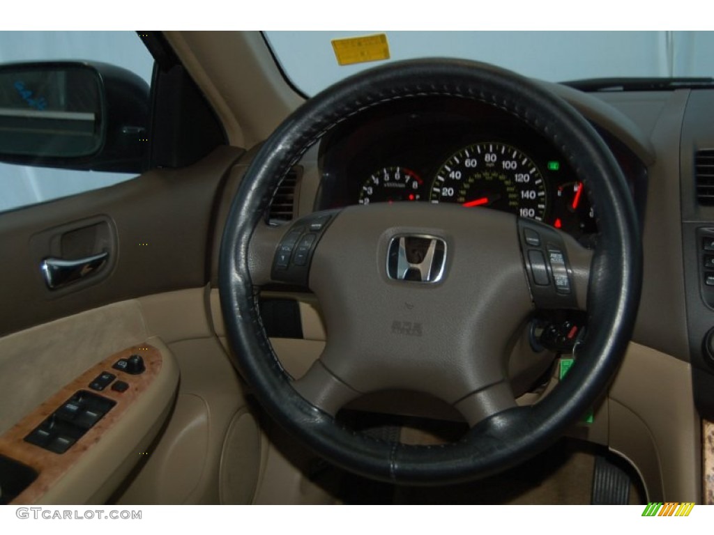 2004 Accord EX Sedan - Deep Green Pearl / Ivory photo #27