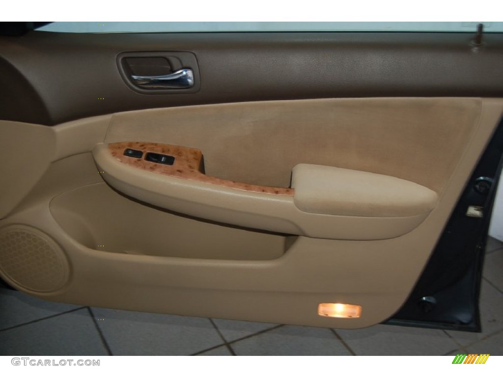 2004 Accord EX Sedan - Deep Green Pearl / Ivory photo #30