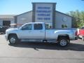 2013 Silver Ice Metallic Chevrolet Silverado 3500HD LT Crew Cab 4x4  photo #1