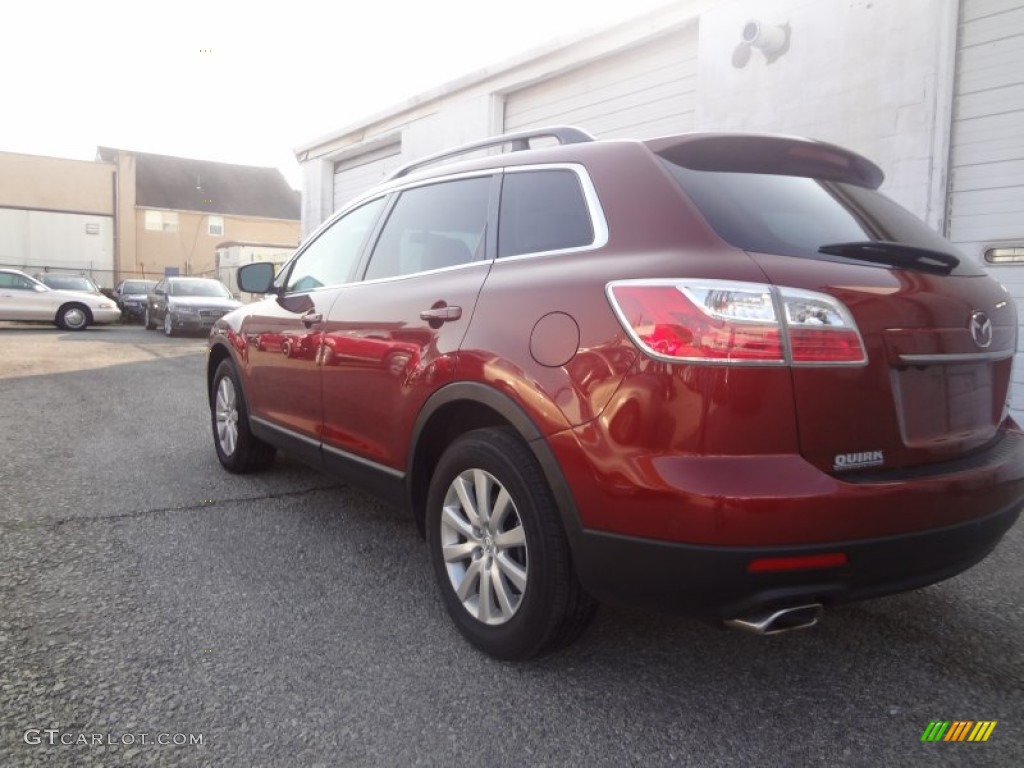 2010 CX-9 Touring AWD - Copper Red Mica / Sand photo #9