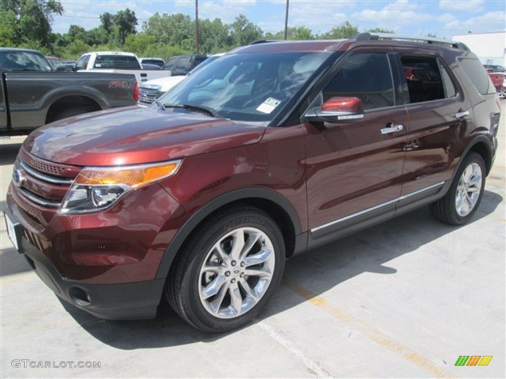 2015 Explorer Limited - Bronze Fire / Charcoal Black photo #1