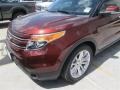 2015 Bronze Fire Ford Explorer Limited  photo #2