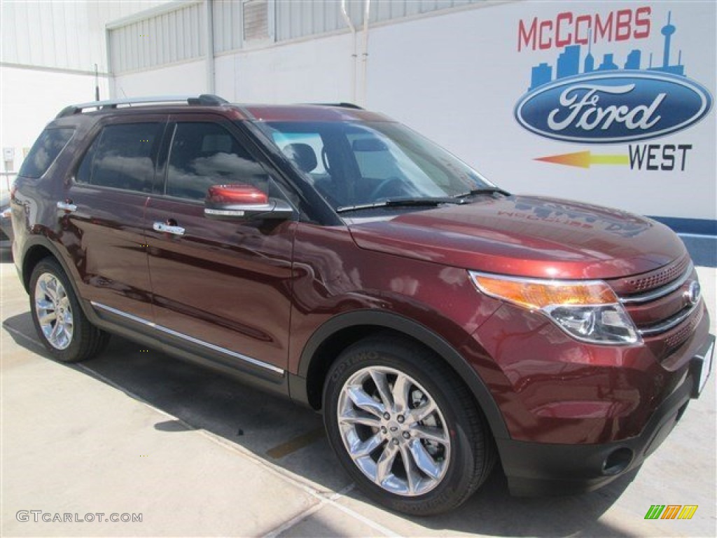 2015 Explorer Limited - Bronze Fire / Charcoal Black photo #4
