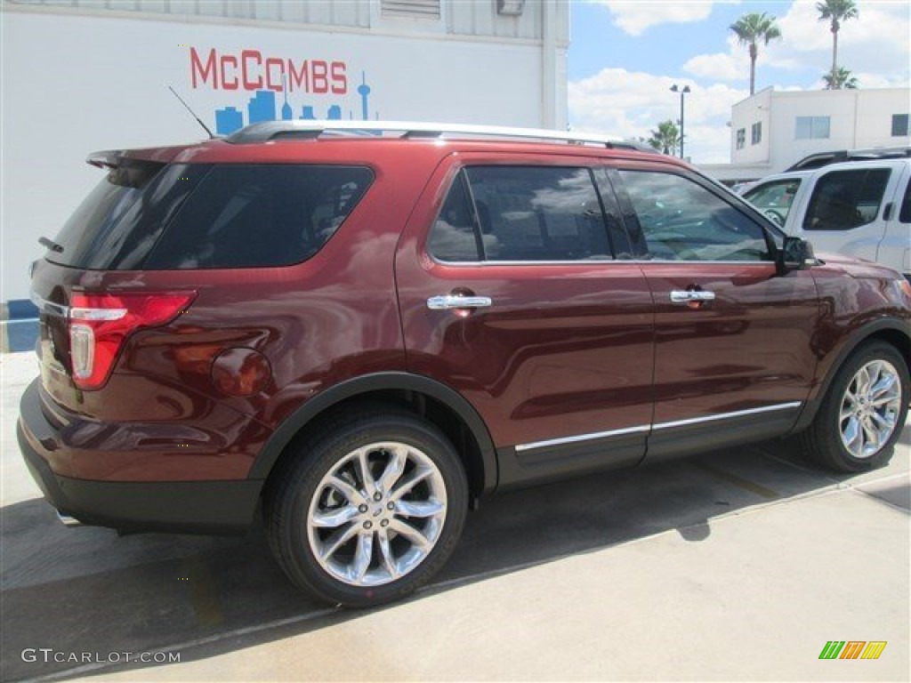 2015 Explorer Limited - Bronze Fire / Charcoal Black photo #5