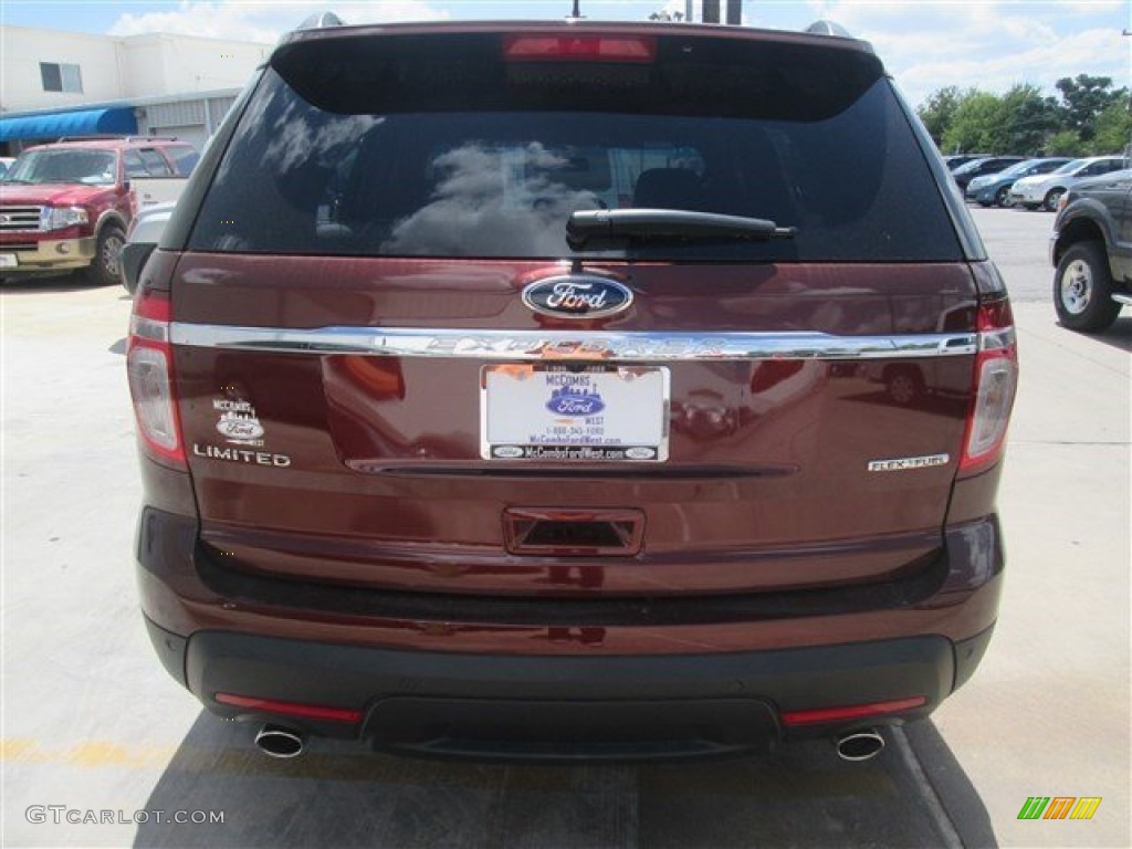 2015 Explorer Limited - Bronze Fire / Charcoal Black photo #8