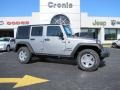 Billet Silver Metallic 2015 Jeep Wrangler Unlimited Sport S 4x4