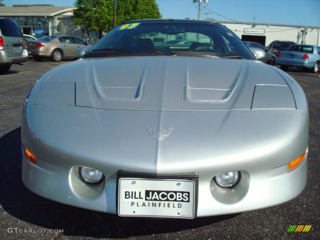 1997 Firebird Trans Am Coupe - Bright Silver Metallic / Dark Pewter photo #3