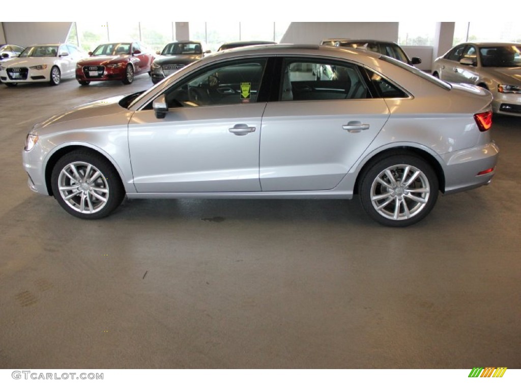 Florett Silver Metallic 2015 Audi A3 2.0 TDI Premium Exterior Photo #96889466