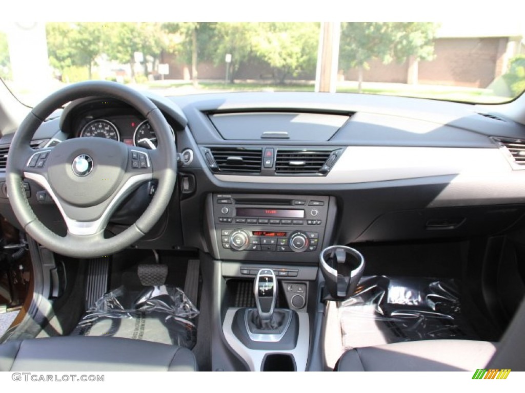 2014 BMW X1 xDrive28i Black Dashboard Photo #96889495