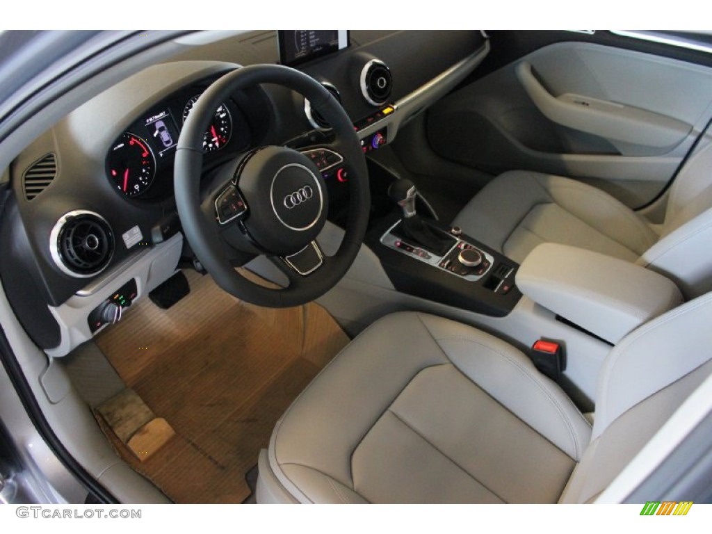 Titanium Gray Interior 2015 Audi A3 2.0 TDI Premium Photo #96889576