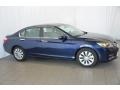 2014 Obsidian Blue Pearl Honda Accord EX Sedan  photo #7