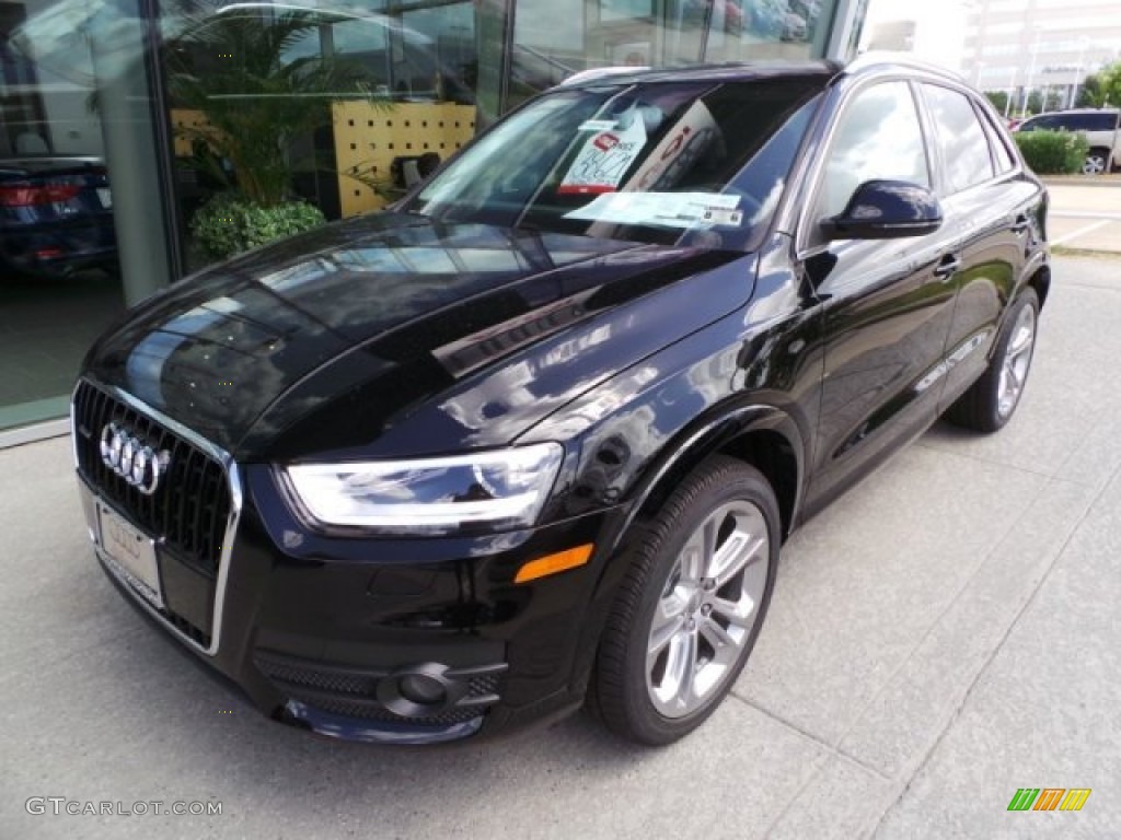 Brilliant Black 2015 Audi Q3 2.0 TFSI Premium Plus quattro Exterior Photo #96890623