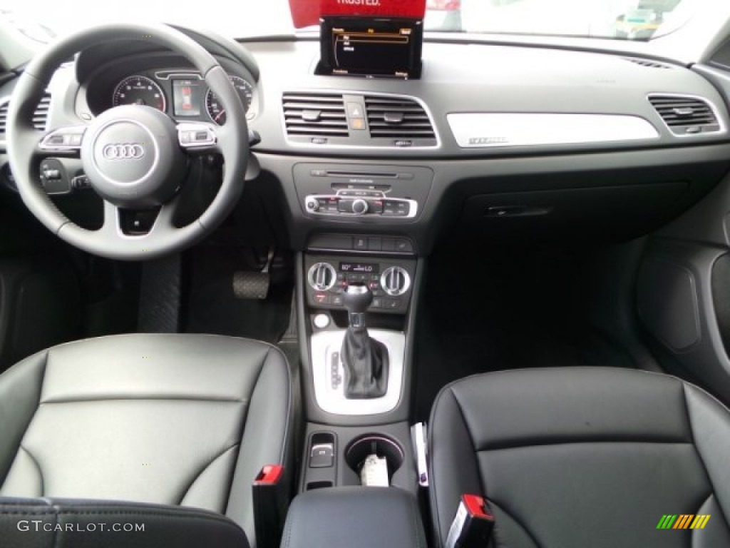 2015 Audi Q3 2.0 TFSI Premium Plus quattro Black Dashboard Photo #96891046