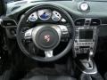 Black 2008 Porsche 911 Turbo Cabriolet Dashboard